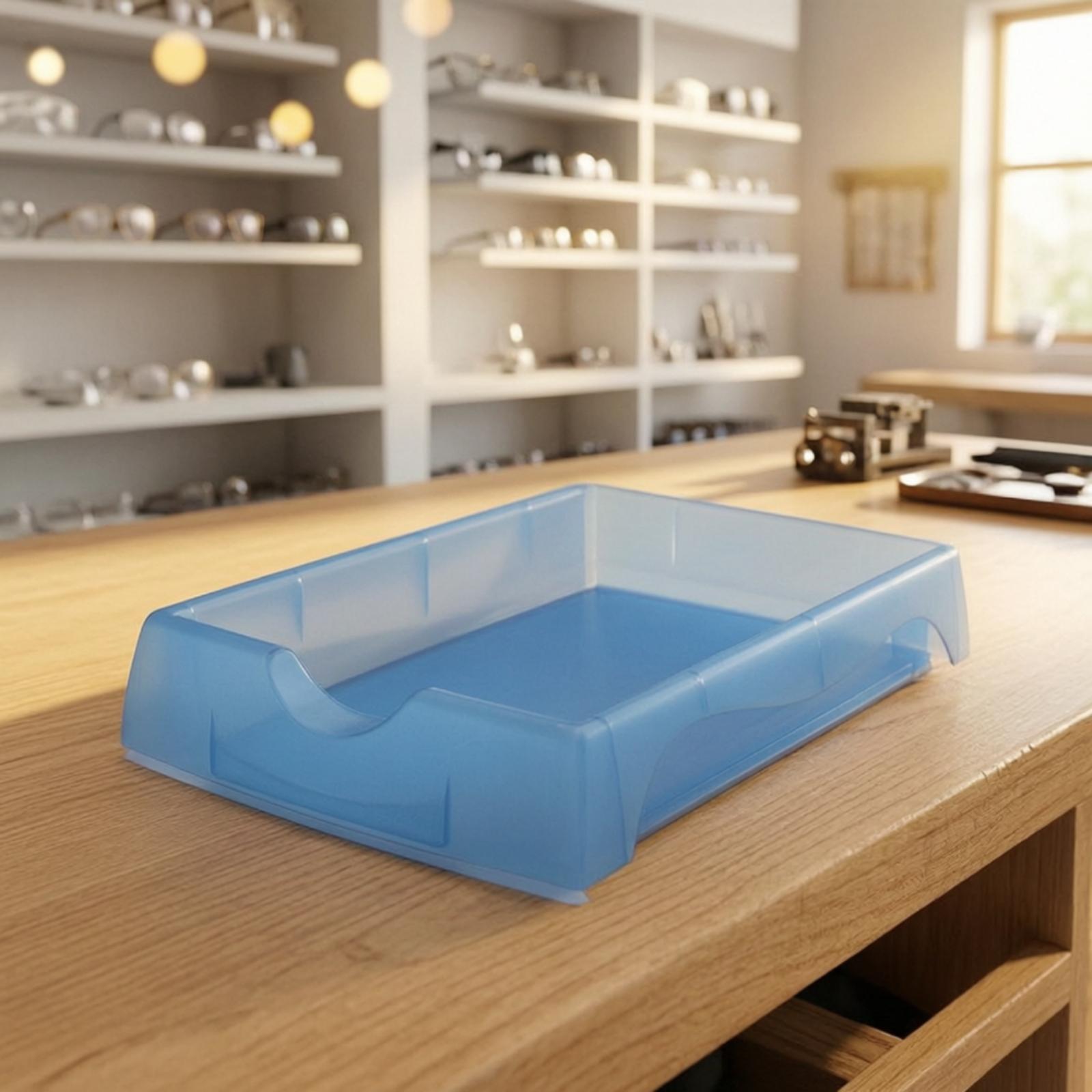 Desk Organizer - Durable PP Optical Lens Tray with