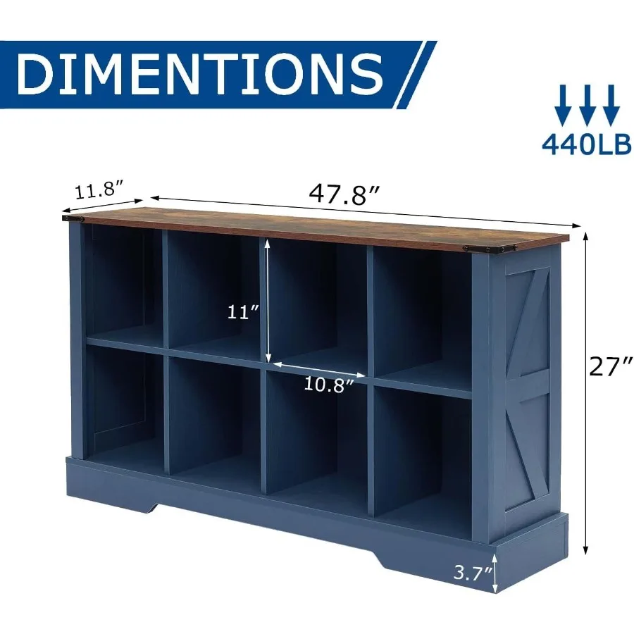 8 Cube Storage Organizer, 2-Ti - Bookshelf recension och pris