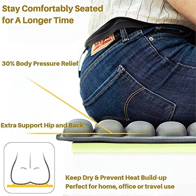 3D Office Chair Cushion, Long- - Office Chair Cushion recension och pris
