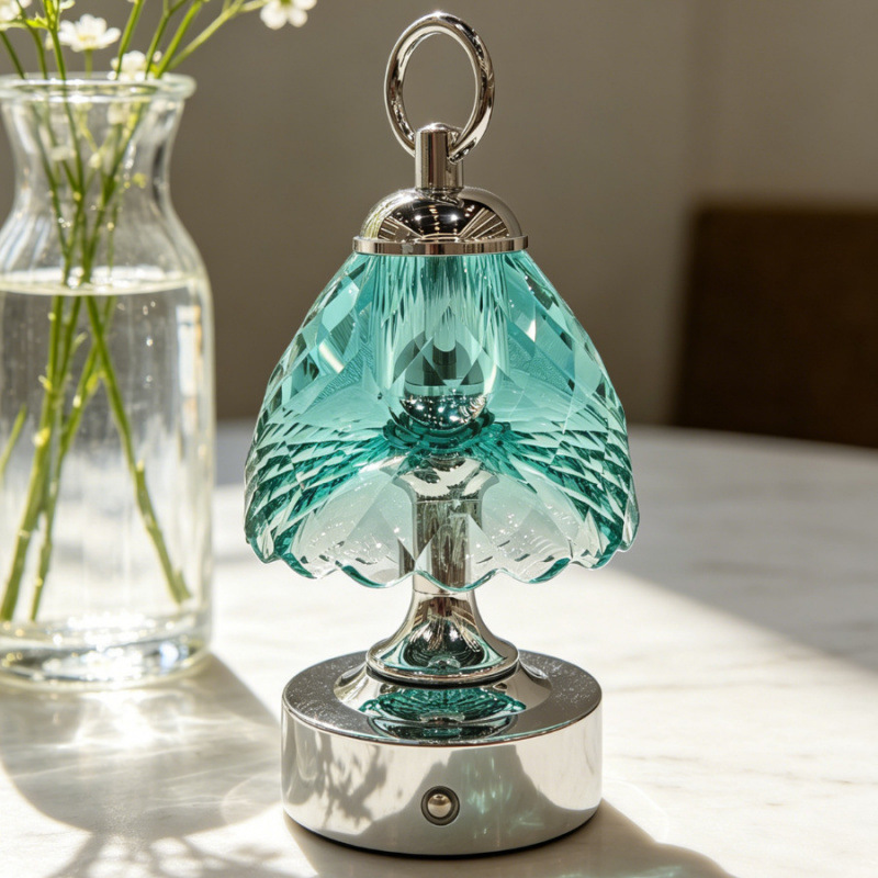 European light luxury crystal  - Desk Lamp recension och pris