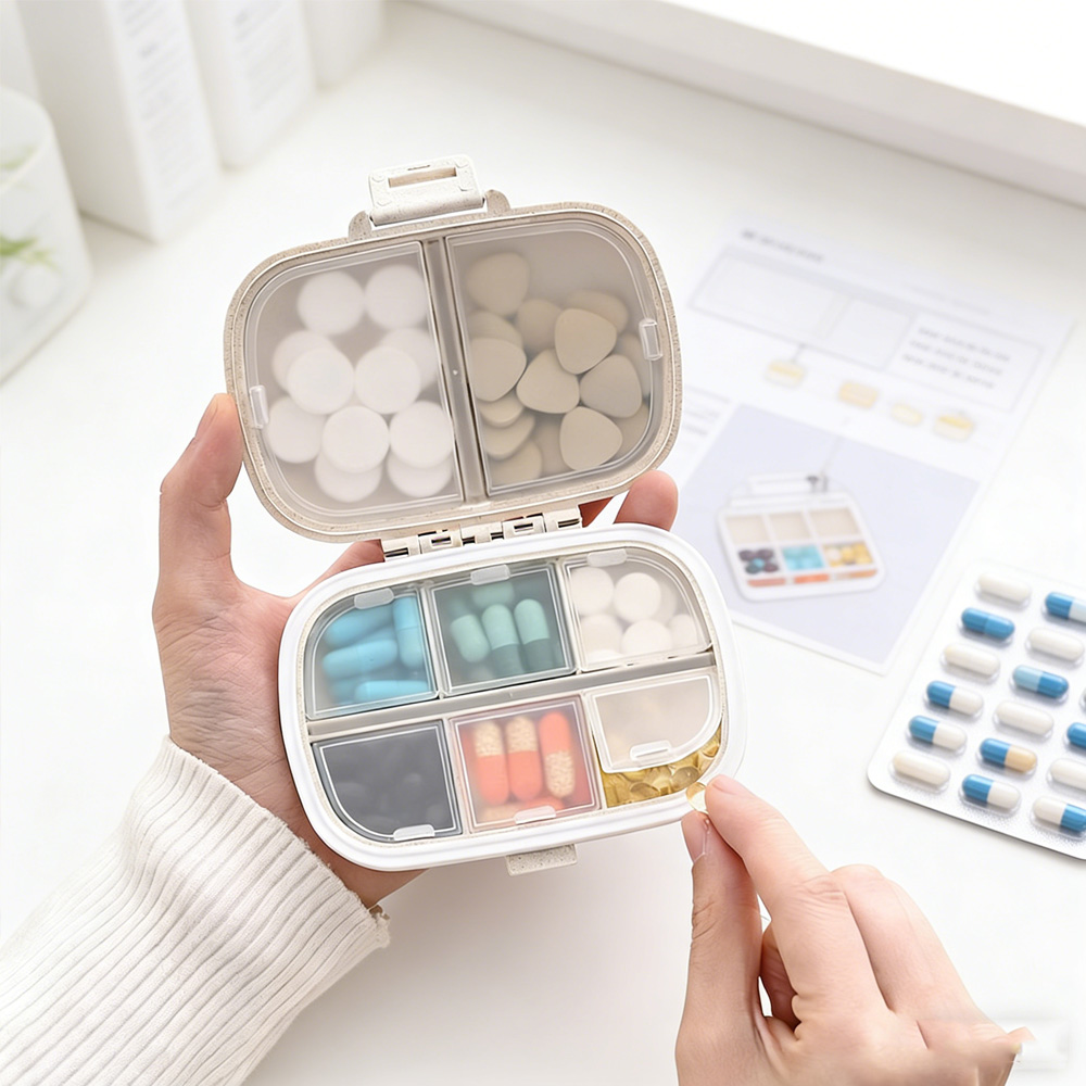 Portable Medicine Storage Case - Desk Organizer recension och pris