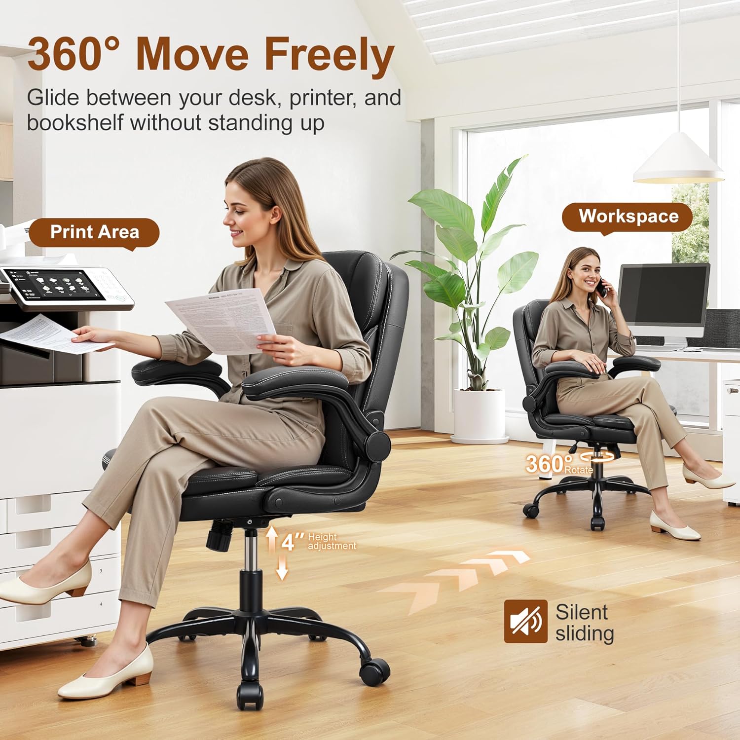 Ergonomic Office Chair with Do - Office Chair Cushion recension och pris