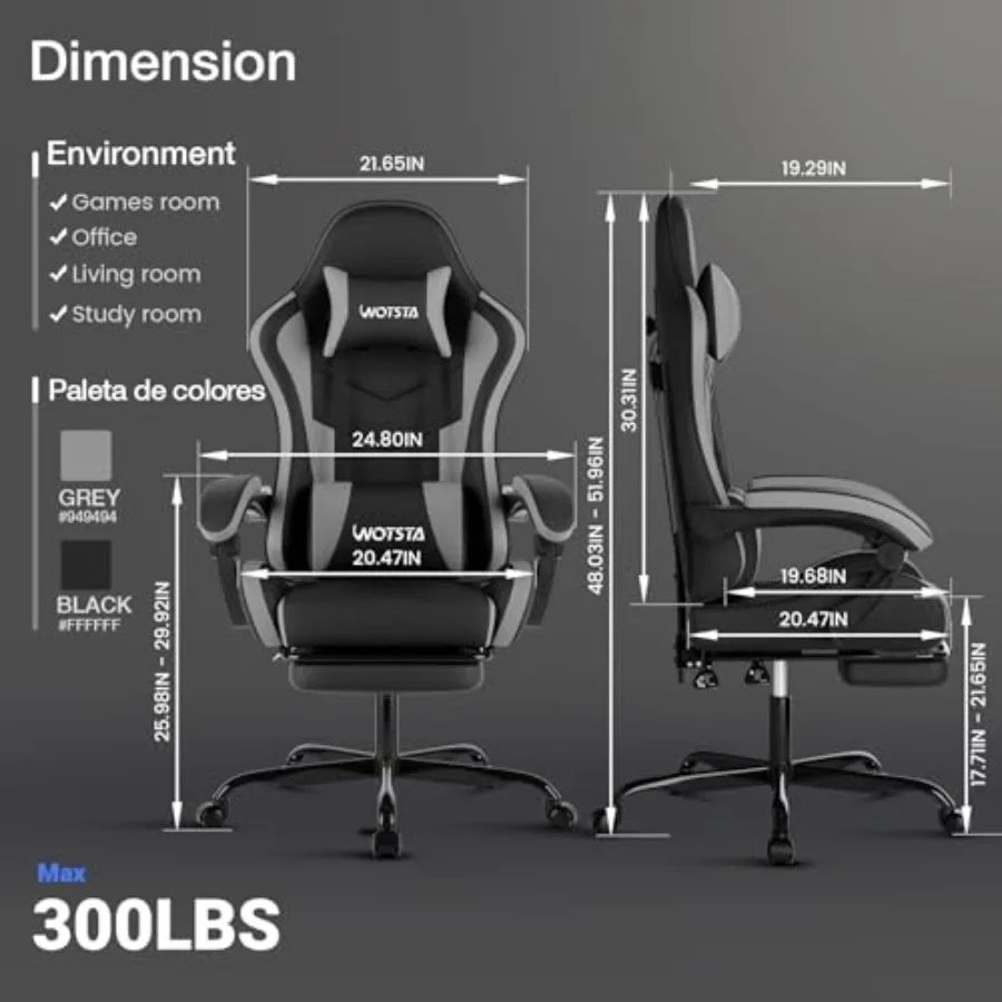 Ergonomic Gaming Office Chair  - Office Stool recension och pris