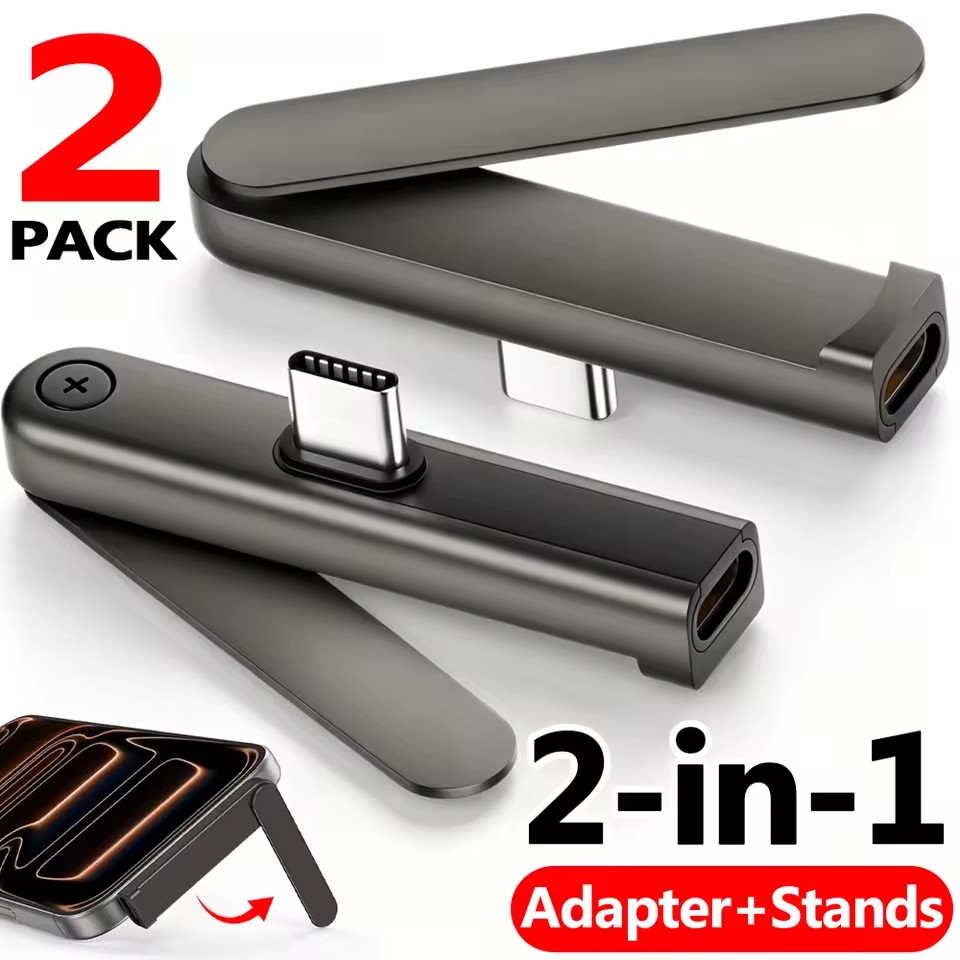 2/1PCS Portable USB C To 3.5mm - Standing Desk recension och pris