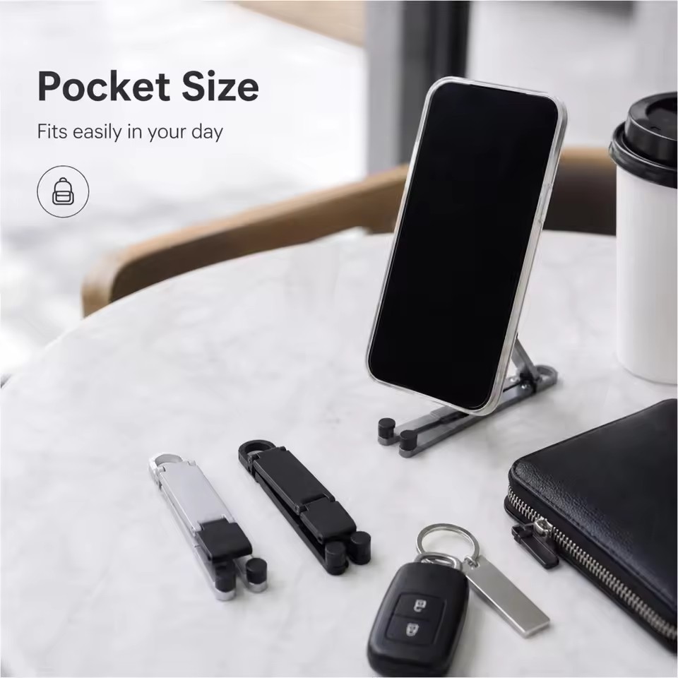 Mini Keychain Foldable Phone B - Mobile Pedestal Cabinet recension och pris
