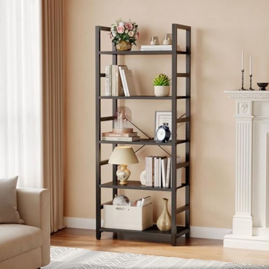 5-Tier Bookshelf, Modern Tall  - Bookshelf recension och pris