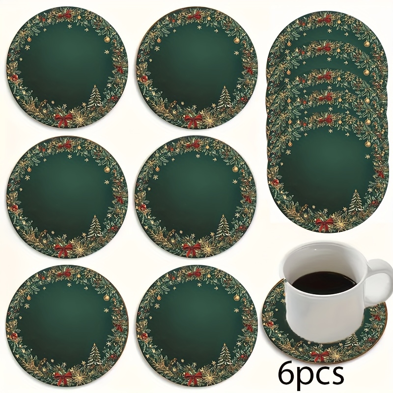 2D Retro Green Christmas Snowb - Office Furniture Brands recension och pris