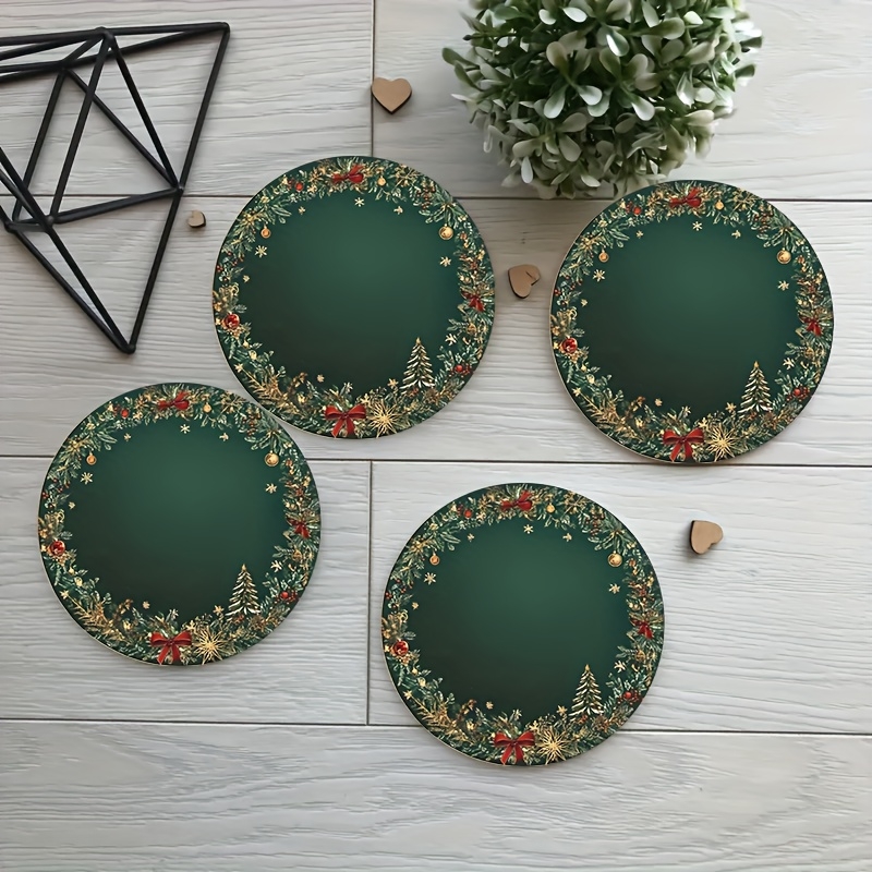 2D Retro Green Christmas Snowb - Office Furniture Brands recension och pris