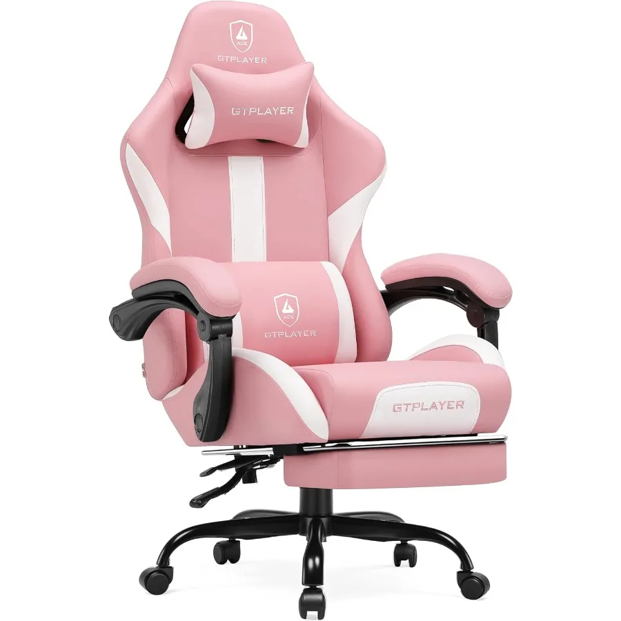 Gaming Chair with Foot Rest Po - Office Chair Cushion recension och pris