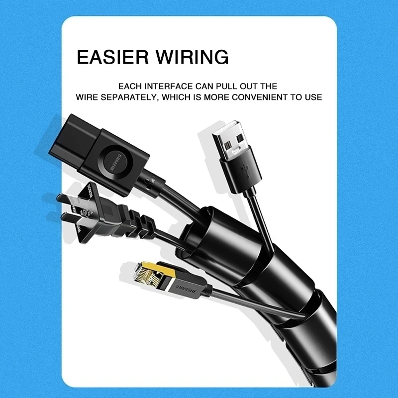2M Long Cable Management Compu - Desk Organizer recension och pris