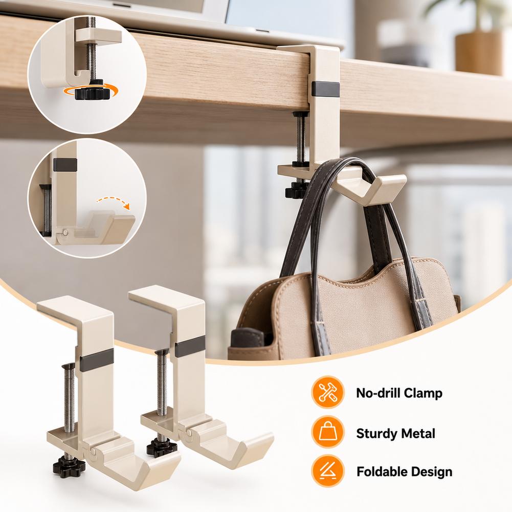 No Drill Foldable Desk Hook  C - Office Furniture Brands recension och pris