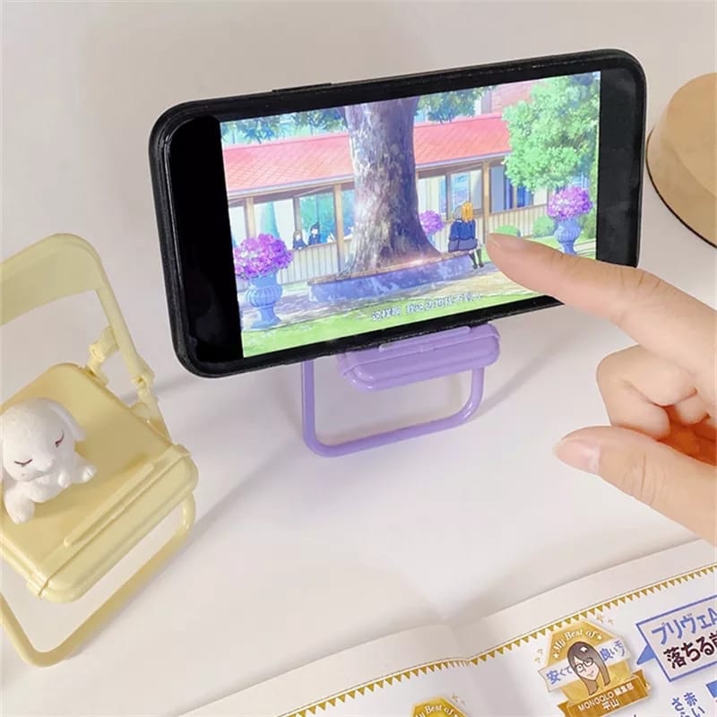 Cute Chair Phone Holder Stand  - Desk Organizer recension och pris