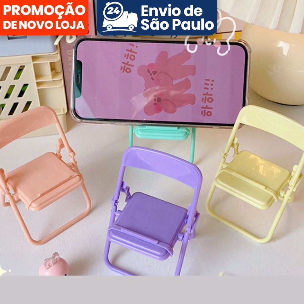 Cute Chair Phone Holder Stand  - Desk Organizer recension och pris