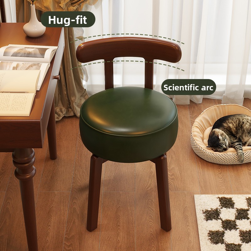 Solid wood rotating dressing c - Office Chair Cushion recension och pris