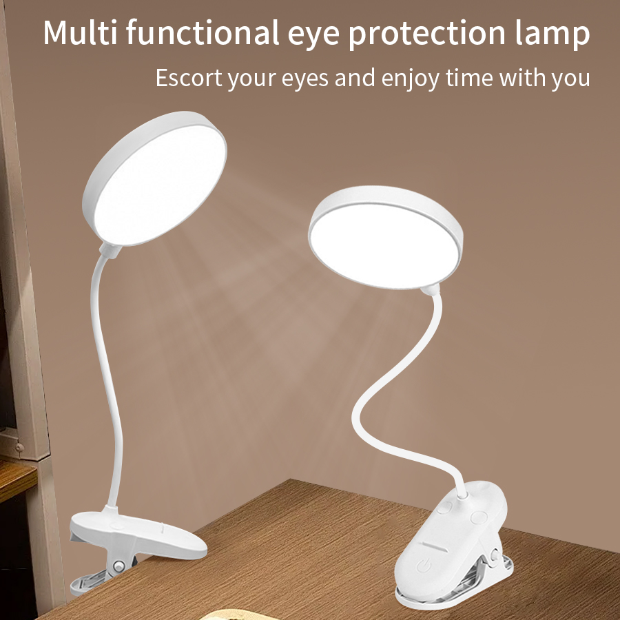 LED Clip Desk Lamp 360° Flexib - Desk Lamp recension och pris