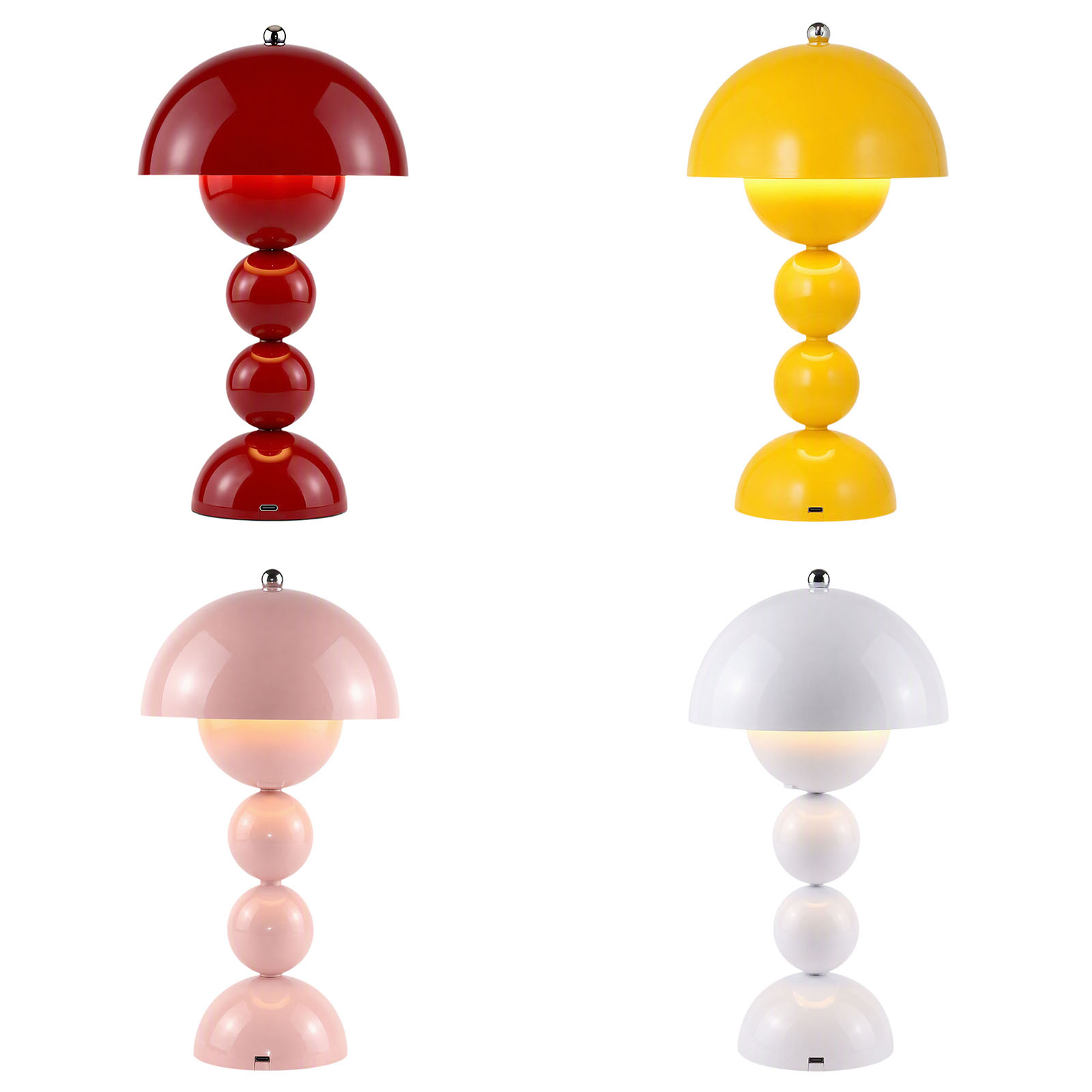 Vintage Mushroom Table Lamp US - Desk Lamp recension och pris